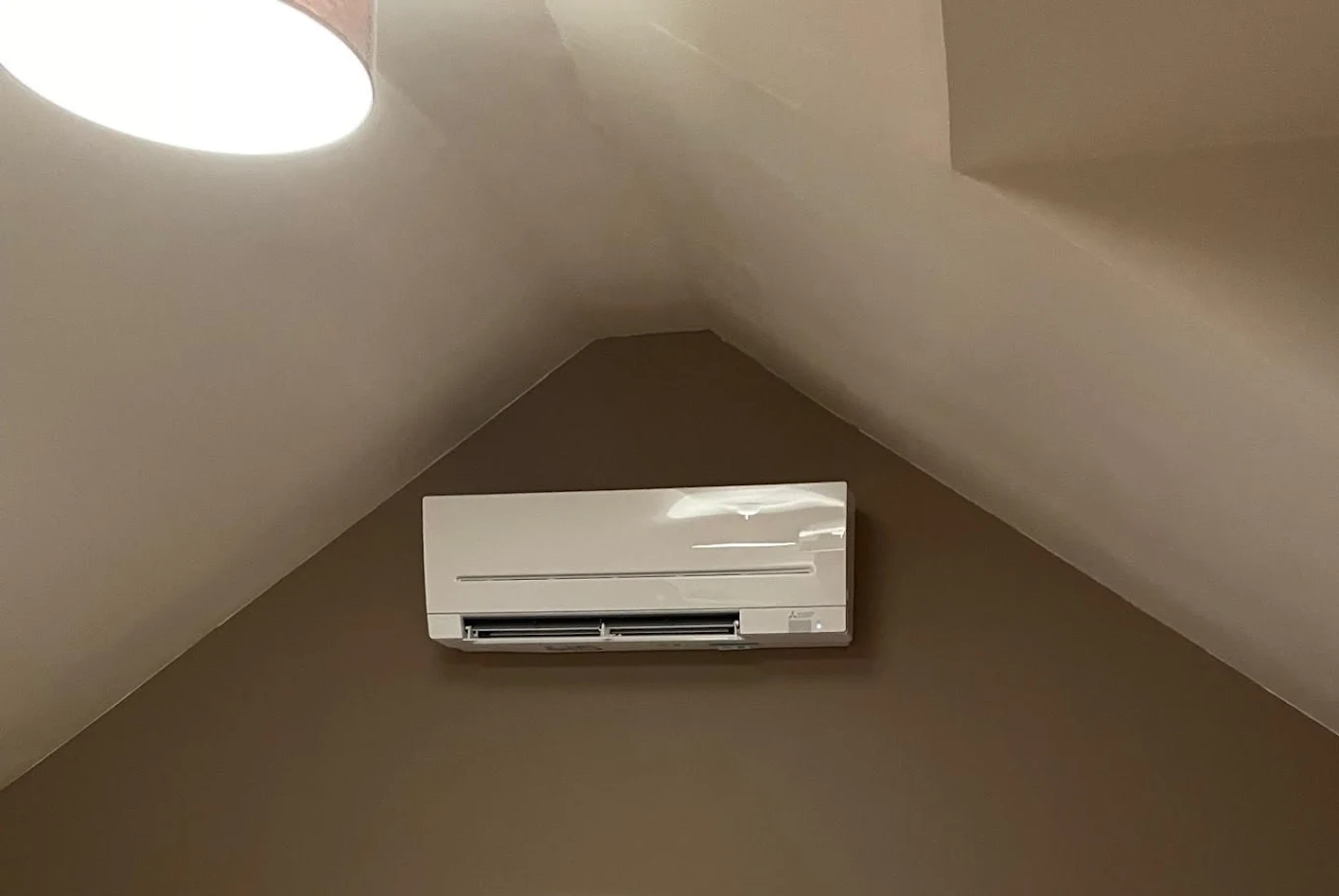 Installation de climatisation réversible